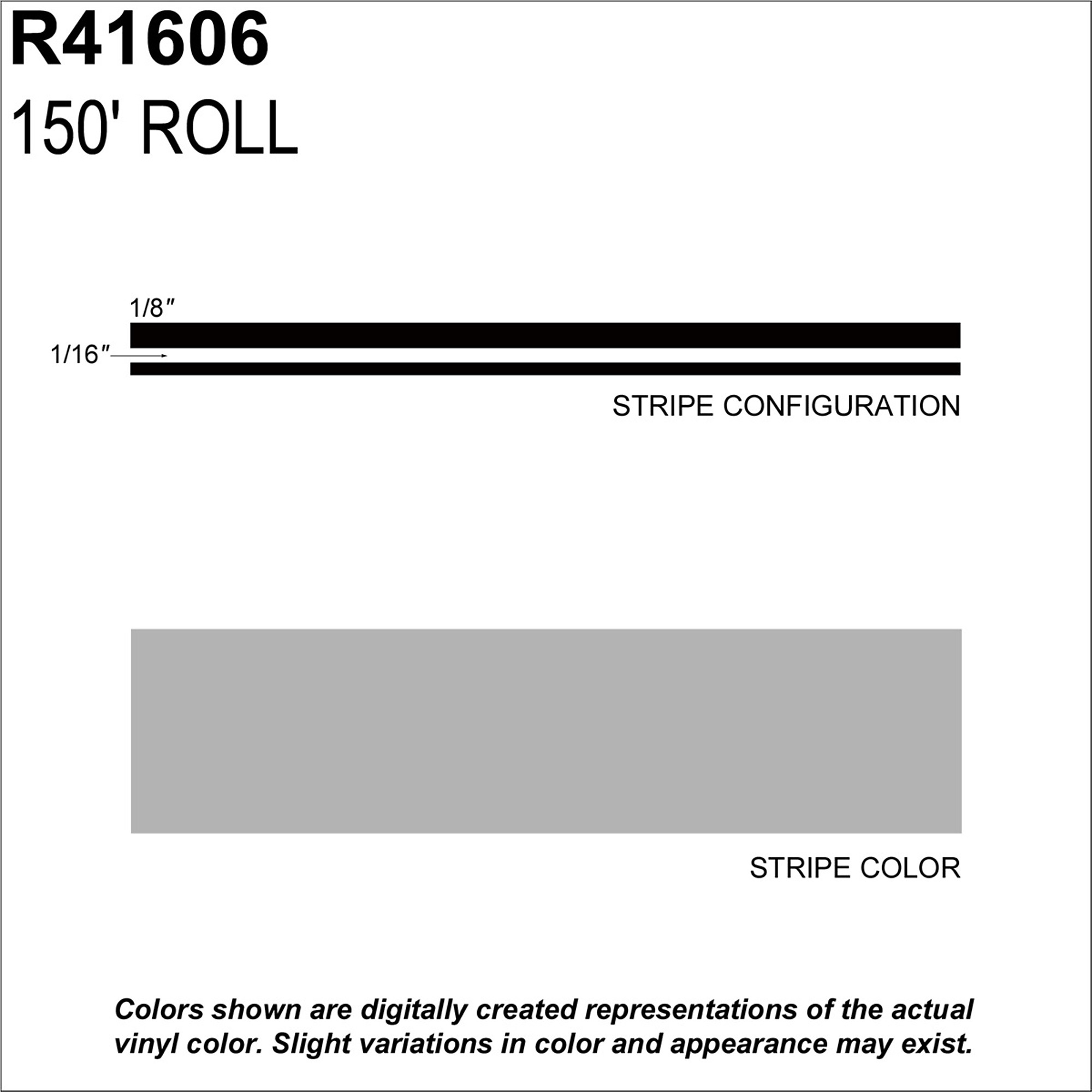 Sharpline Converting Inc. Outdoor Durable Vinyl Tape — 1/4in. x 150ft., Silver Metallic, Model# SHR41606